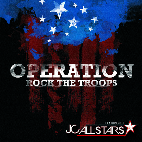Operation Rock the Troops Cover Art Blurred Background