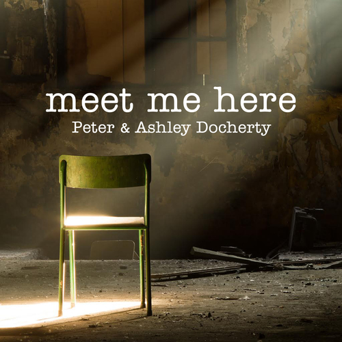 Meet Me Here (Acoustic Version) Cover Art Blurred Background