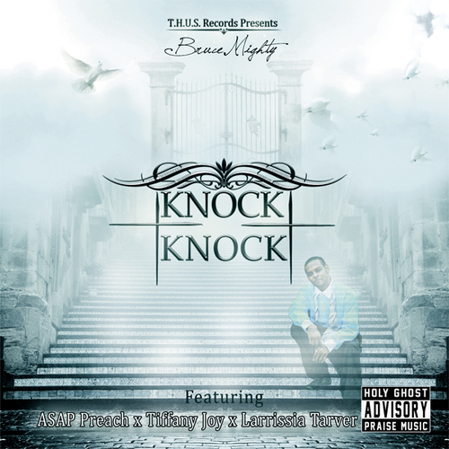 Knock Knock Cover Art Blurred Background