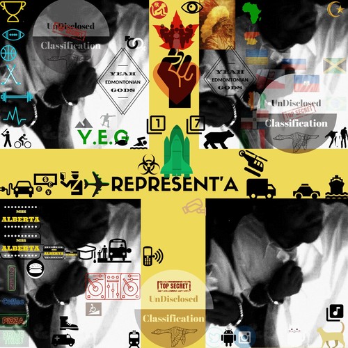 YEG Represent'a (Undisclosed Classification) Cover Art Blurred Background