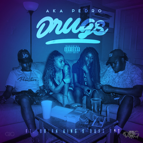 Drugs Cover Art Blurred Background