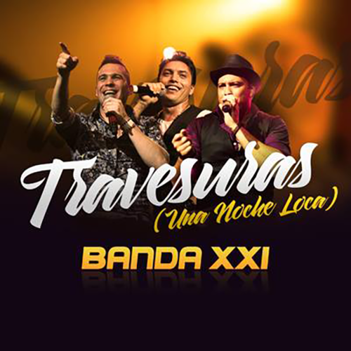 Travesuras (Una Noche Loca) Cover Art Blurred Background