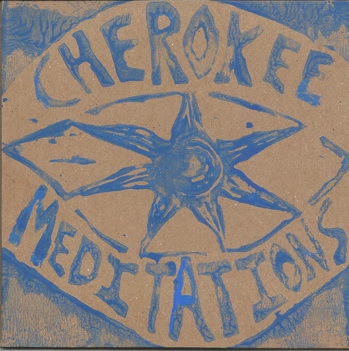 Cherokee Meditations Cover Art Blurred Background