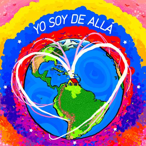 Yo Soy de Allá Cover Art Blurred Background