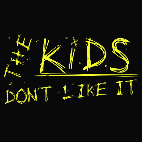 The Kids Don't Like It Cover Art Blurred Background