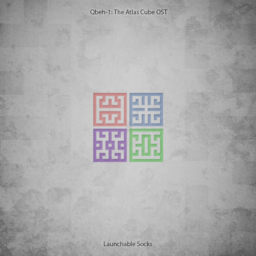 Qbeh-1: The Atlas Cube (Original Video Game Soundtrack) Cover Art Blurred Background