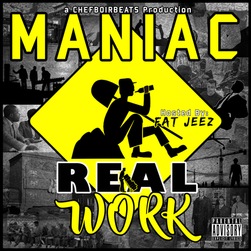 Real Work Cover Art Blurred Background