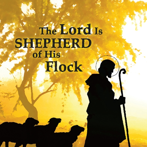 The Lord Is Shepherd of His Flock Cover Art Blurred Background