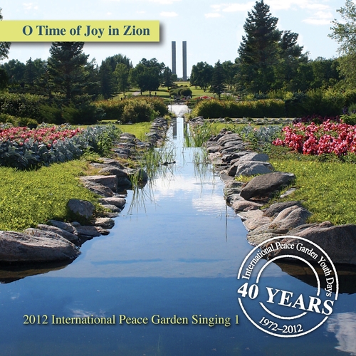 O Time of Joy in Zion Cover Art Blurred Background