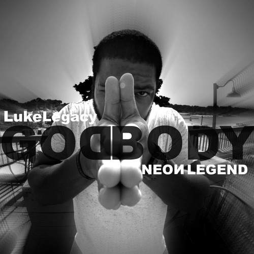 God Body Neon Legend Cover Art Blurred Background