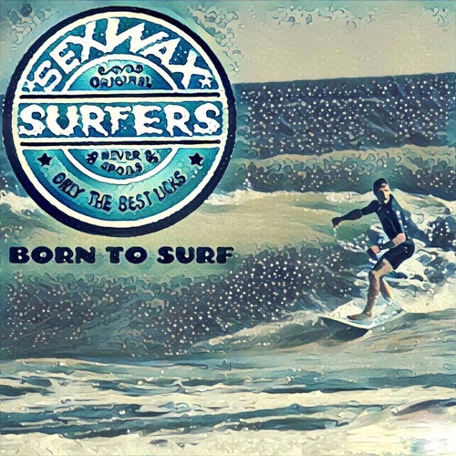 Born to Surf Cover Art Blurred Background