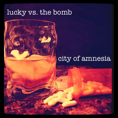 City of Amnesia Cover Art Blurred Background