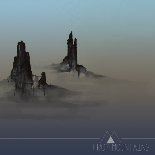 From Mountains Cover Art Blurred Background