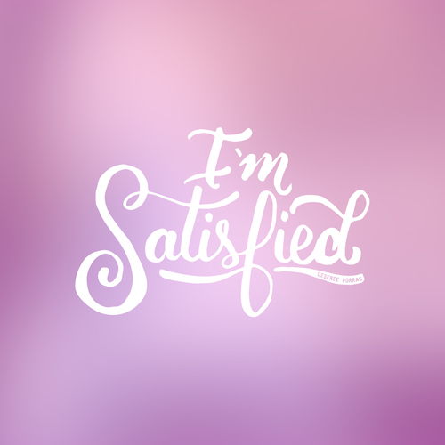 I'm Satisfied Cover Art Blurred Background