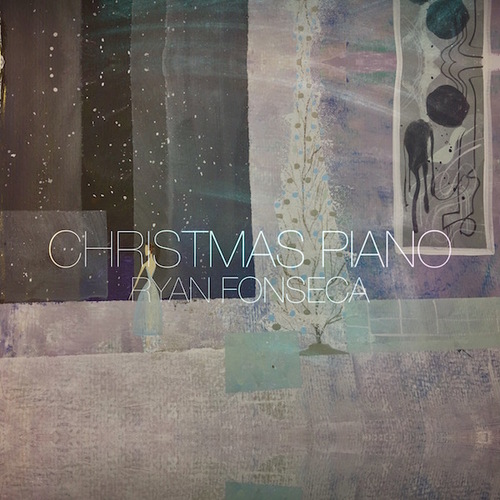 Christmas Piano Cover Art Blurred Background