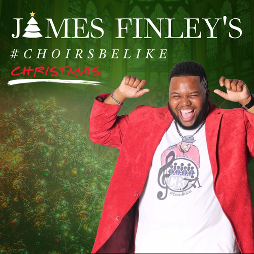 #ChoirsBeLikeChristmas Cover Art Blurred Background