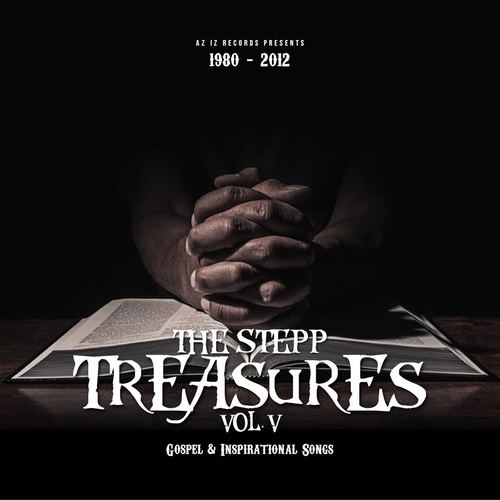 The Stepp Treasures, Vol. 5 (Gospel & Inspirational Songs 1980-2012) Cover Art Blurred Background