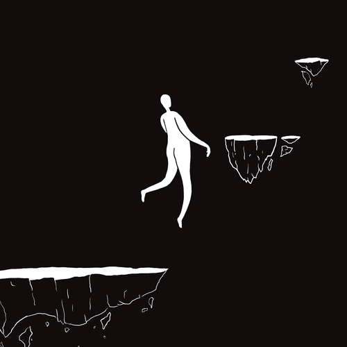 Stepping Stone Cover Art Blurred Background
