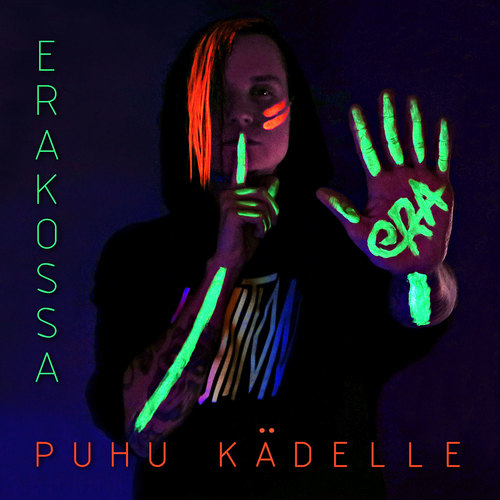 Puhu kädelle Cover Art Blurred Background