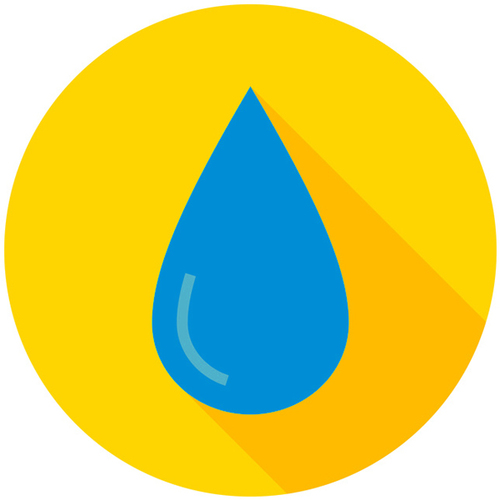 Water Drop Cover Art Blurred Background