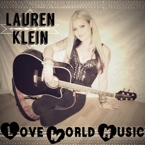 Love World Music Cover Art Blurred Background