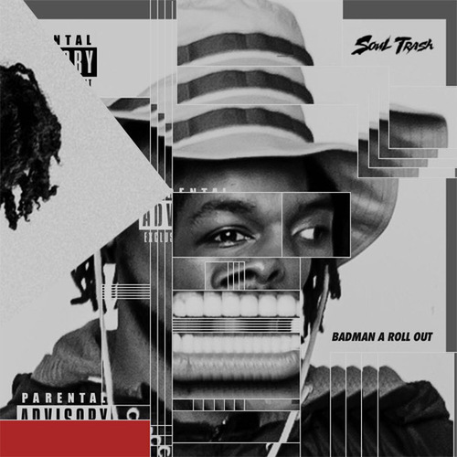 Badman a Roll Out Cover Art Blurred Background