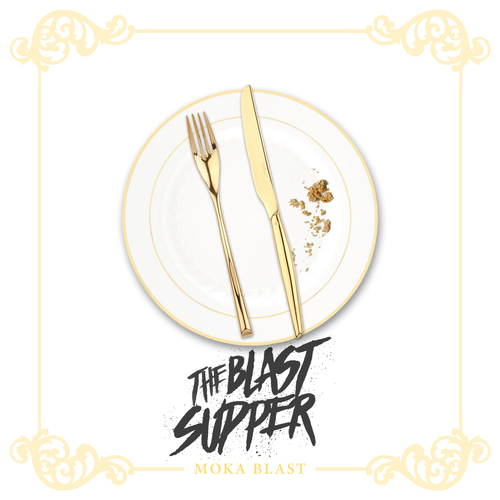The Blast Supper Cover Art Blurred Background