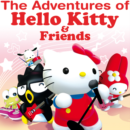 The Adventures of Hello Kitty & Friends (Soundtrack from the Animated TV Series) Cover Art Blurred Background