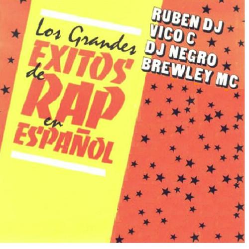 Los Grandes Exitos de Rap en Español Cover Art Blurred Background