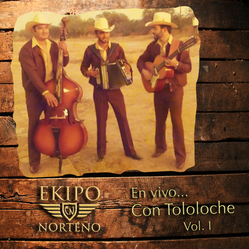 En Vivo Con Tololoche, vol. 1 Cover Art Blurred Background