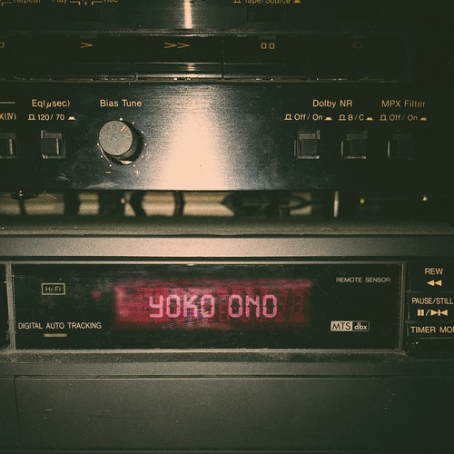 Yoko Ono Cover Art Blurred Background