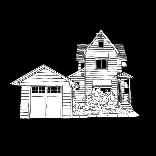 The House on the Hill Cover Art Blurred Background