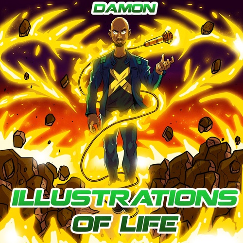 Illustrations of Life Cover Art Blurred Background