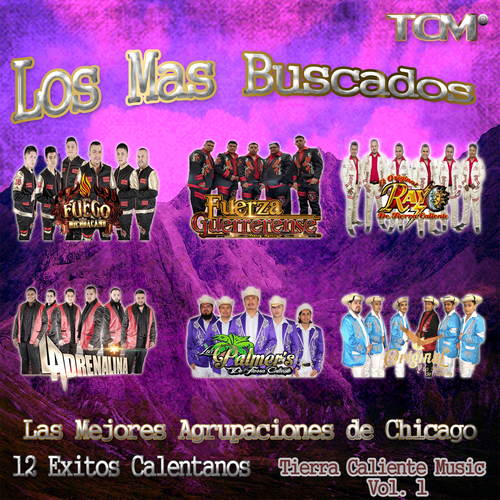 Los Mas Buscados Cover Art Blurred Background