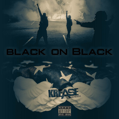 Black on Black Cover Art Blurred Background