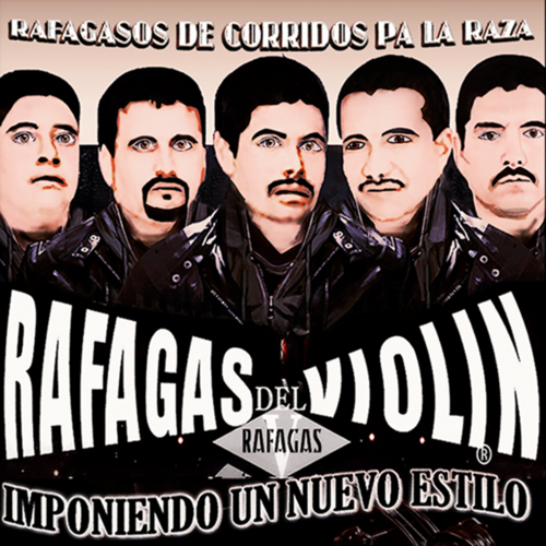 Rafagasos de Corridos Pa la Raza Cover Art Blurred Background