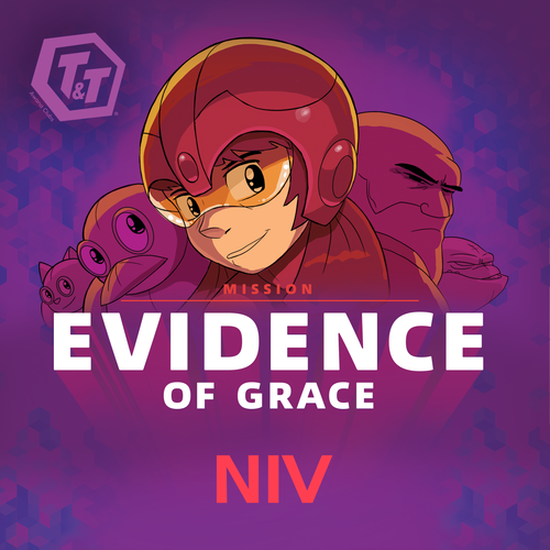 T&T Mission: Evidence of Grace (NIV) Cover Art Blurred Background