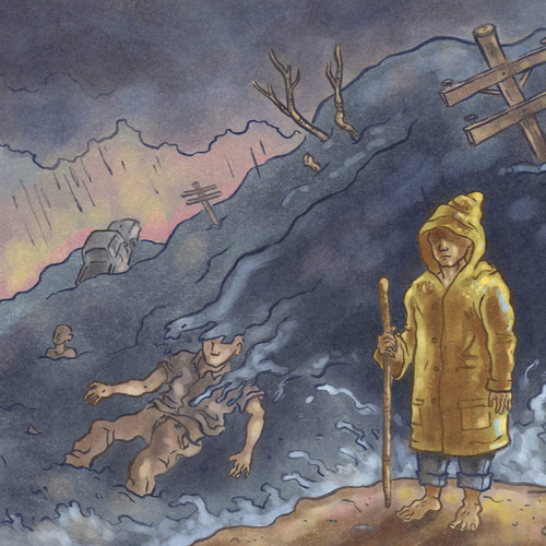 Psalm 32 Cover Art Blurred Background