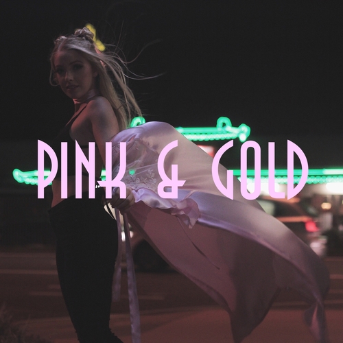 Pink and Gold Cover Art Blurred Background