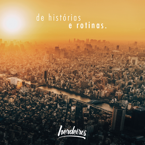 De Histórias e Rotinas. Cover Art Blurred Background
