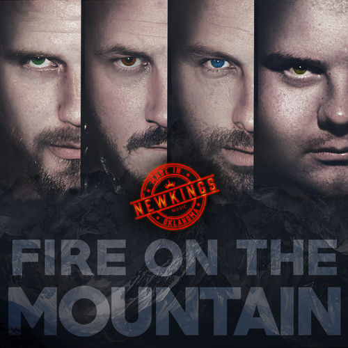 Fire On the Mountain Cover Art Blurred Background