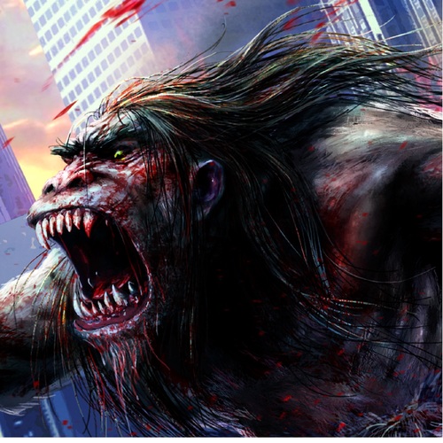 Ascariasis Evisceration Cover Art Blurred Background