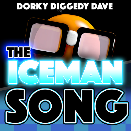 The Iceman Song Cover Art Blurred Background
