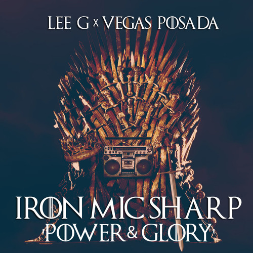 Iron Mic Sharp, Vol. 3 (Power & Glory) Cover Art Blurred Background