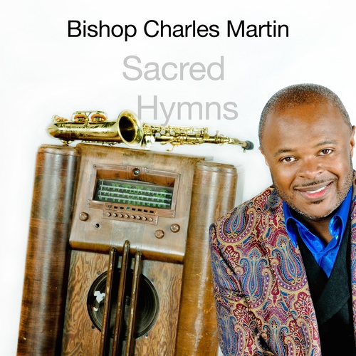 Sacred Hymns Cover Art Blurred Background