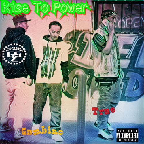 Rise to Power Cover Art Blurred Background