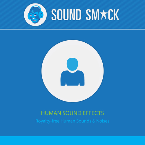 Human Sound Effects Cover Art Blurred Background