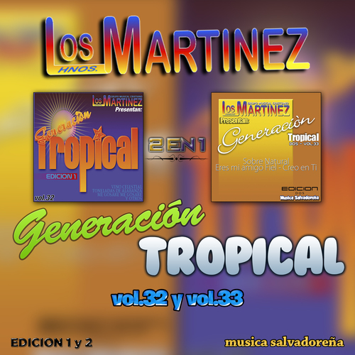 Generación Tropical, vol. 32 & 33 (Edición Especial) Cover Art Blurred Background