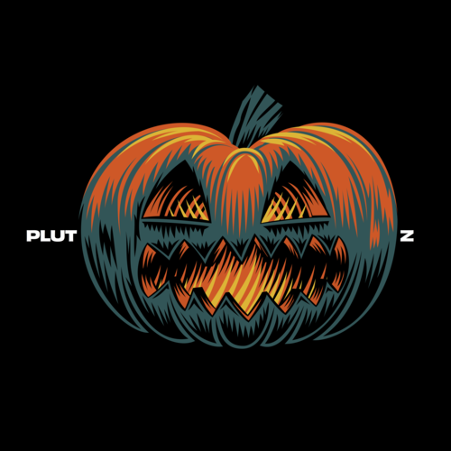 Halloween Rap Cover Art Blurred Background