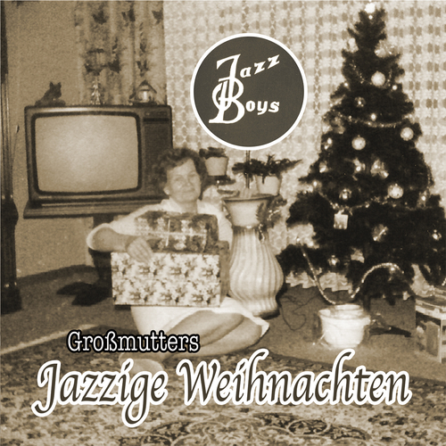 Großmutters Jazzige Weihnachten Cover Art Blurred Background